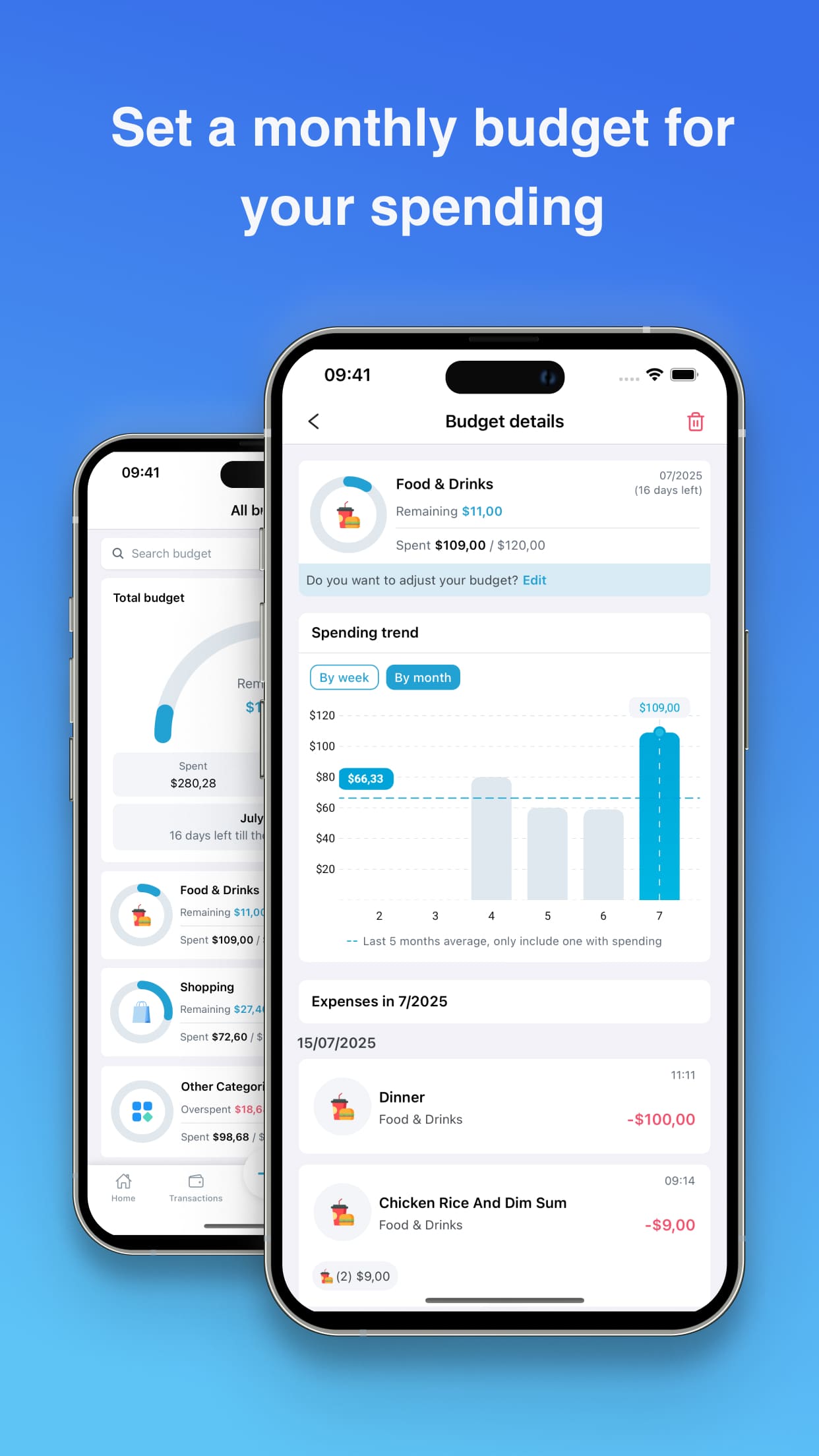 Budget Management and Spending Tracking