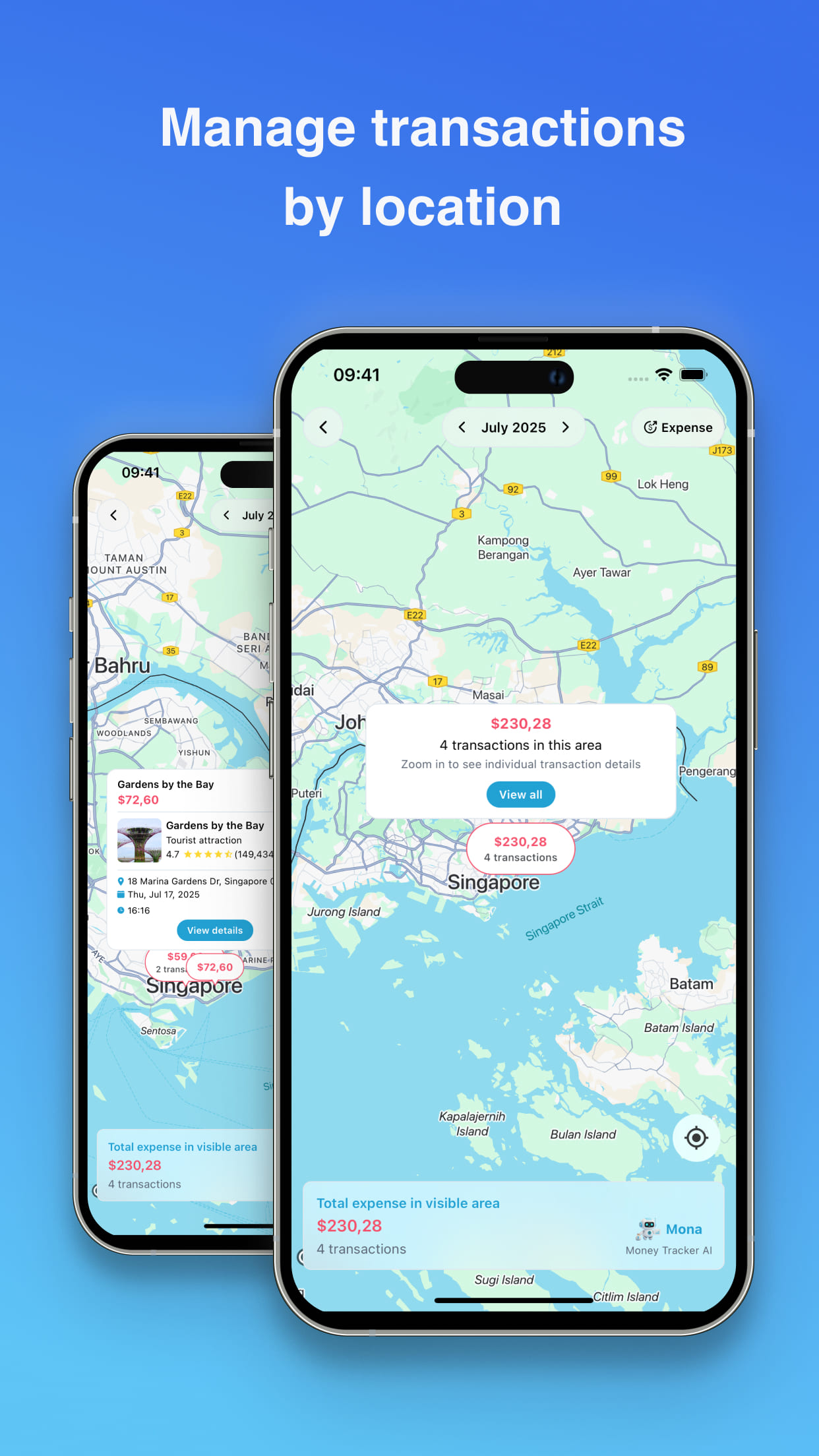 Transaction on maps